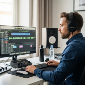 profesionál editor audio