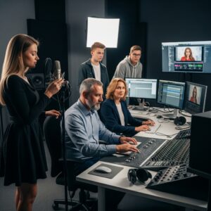 multimediální studio multimediální studio